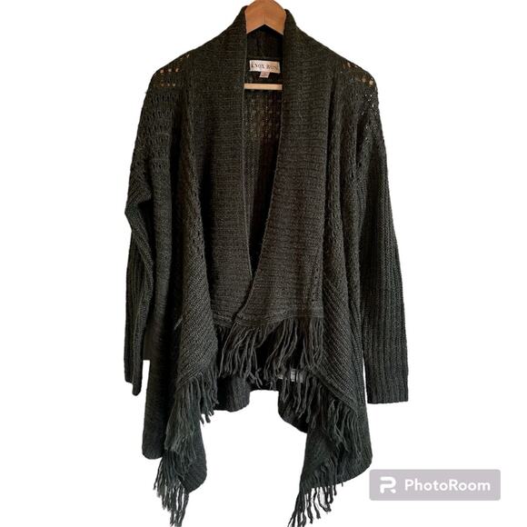 Knox Rose women’s sweater/poncho size xs‎ green - Picture 1 of 7